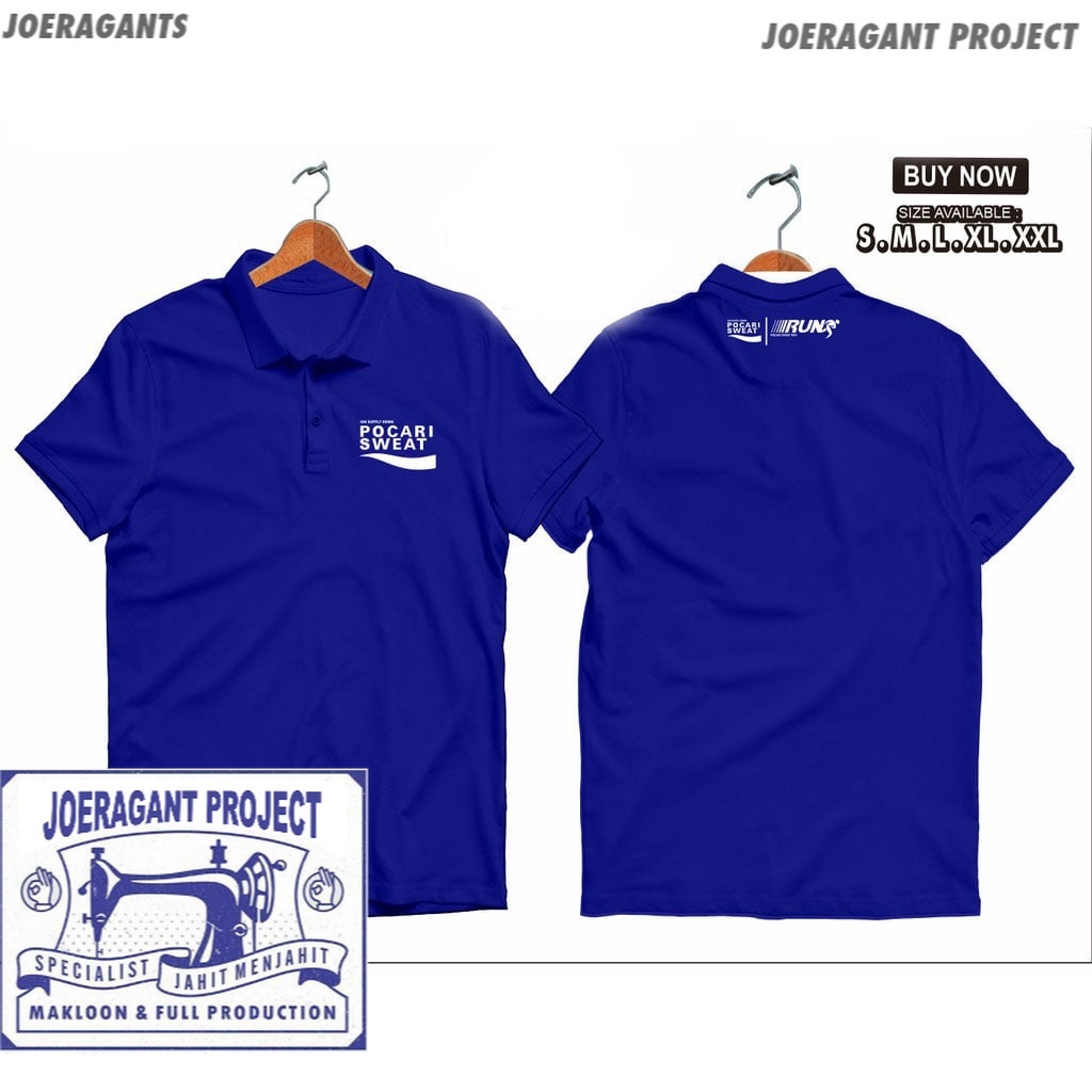 poloshirt pocari sweat minuman / kaos kerah pocari sweat JP -joeragants