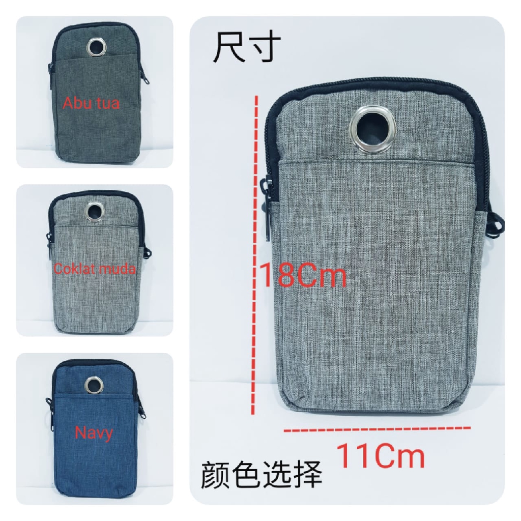 Tas Pinggang - Tas Selempang - Tas Hanphone Denim Versi 2 M853