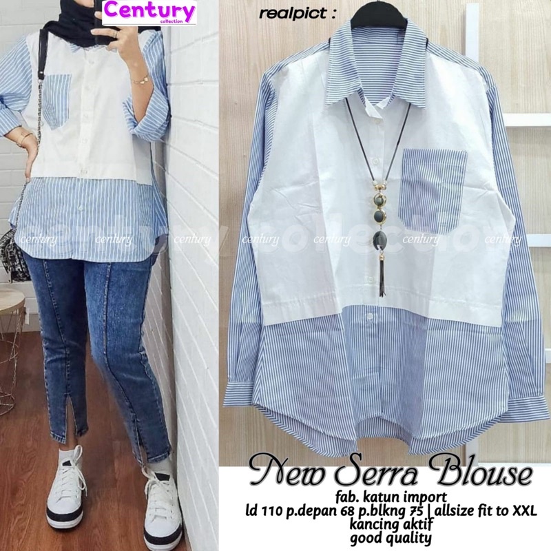 NEW SERRA / BURBE / HAIKO / ARYANI BLOUSE by Century