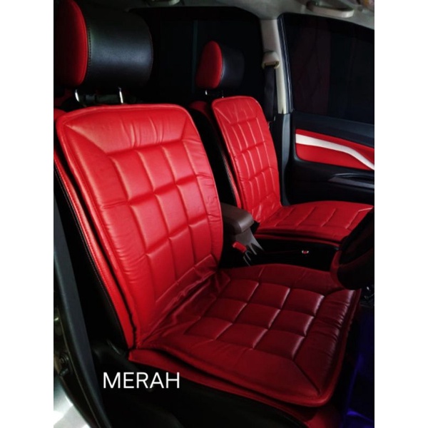 ALAS DUDUK JOK MOBIL SANDARAN JOK MOBIL BAHAN PREMIUM LEATHER TAMPIL EXLUSIVE EMPUK WATERPROOF