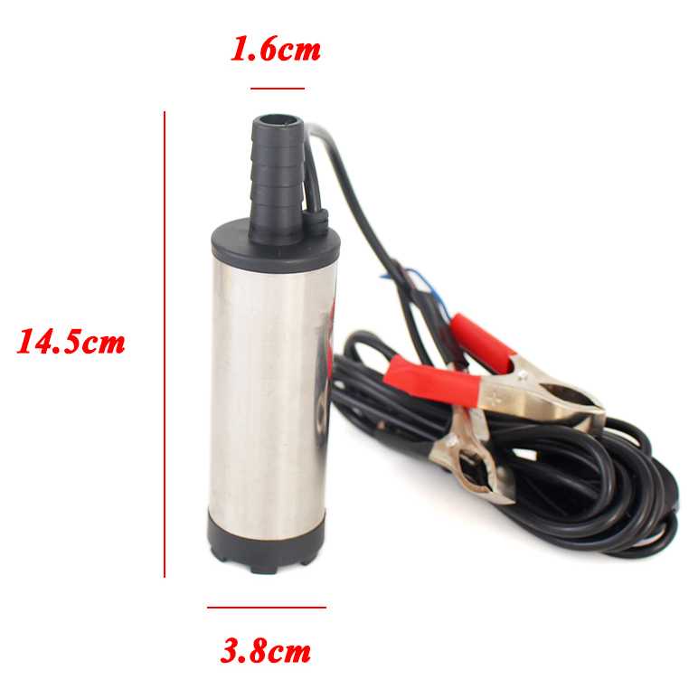 (100% BARANG ORI) OTOHEROES Pompa Air Minyak Oli Submersible Water Pump 12V - YB-028