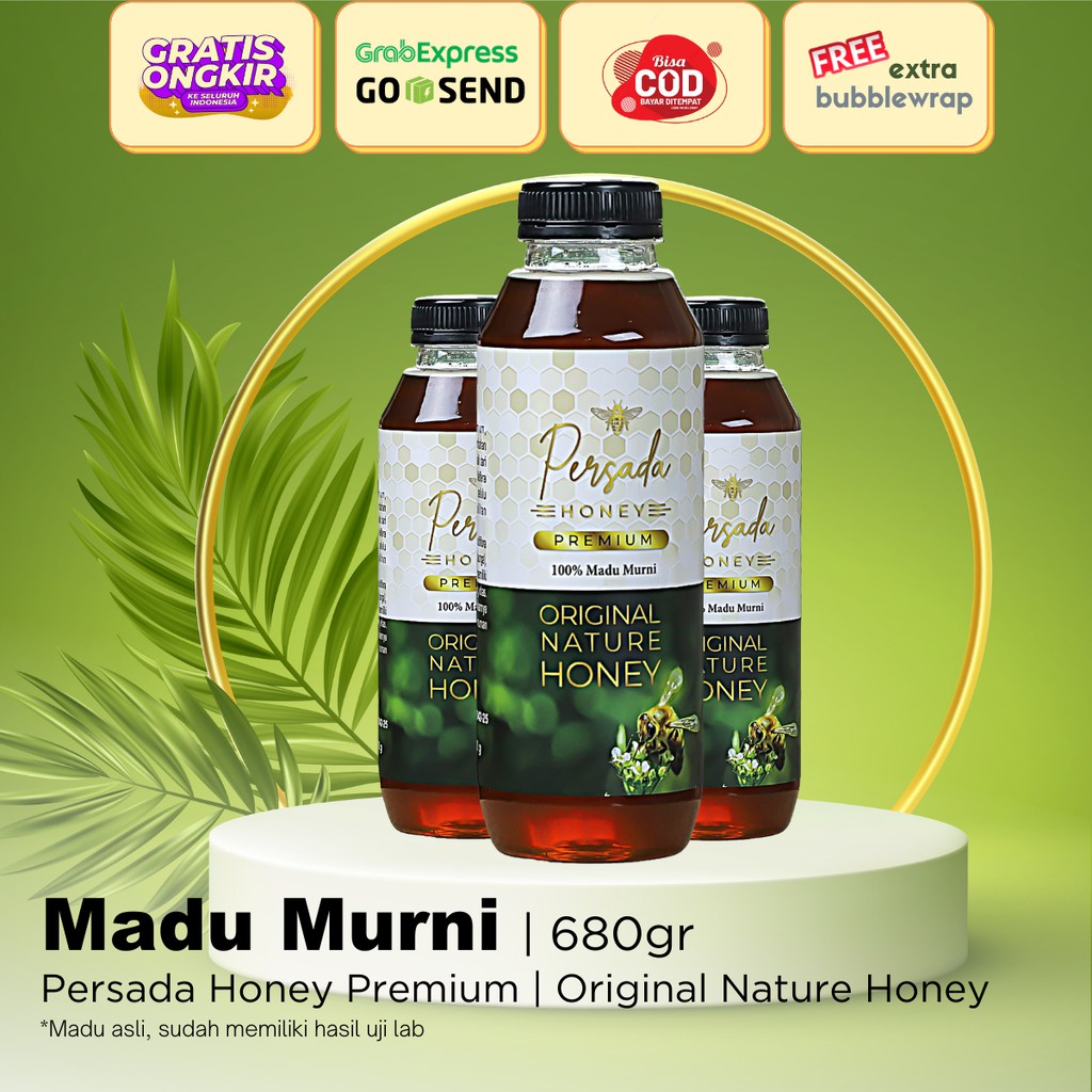 

Persada Premium Honey Madu Murni Asli Suplemen Tubuh Penambah Imun Multivitamin Alami Anak & Dewasa