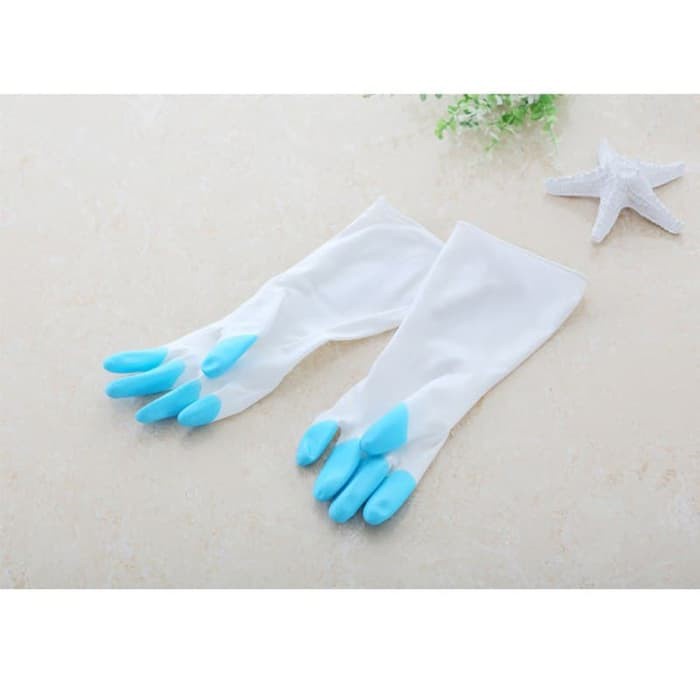 SARUNG TANGAN KARET CUCI PIRING ANTI AIR RUBBER GLOVE