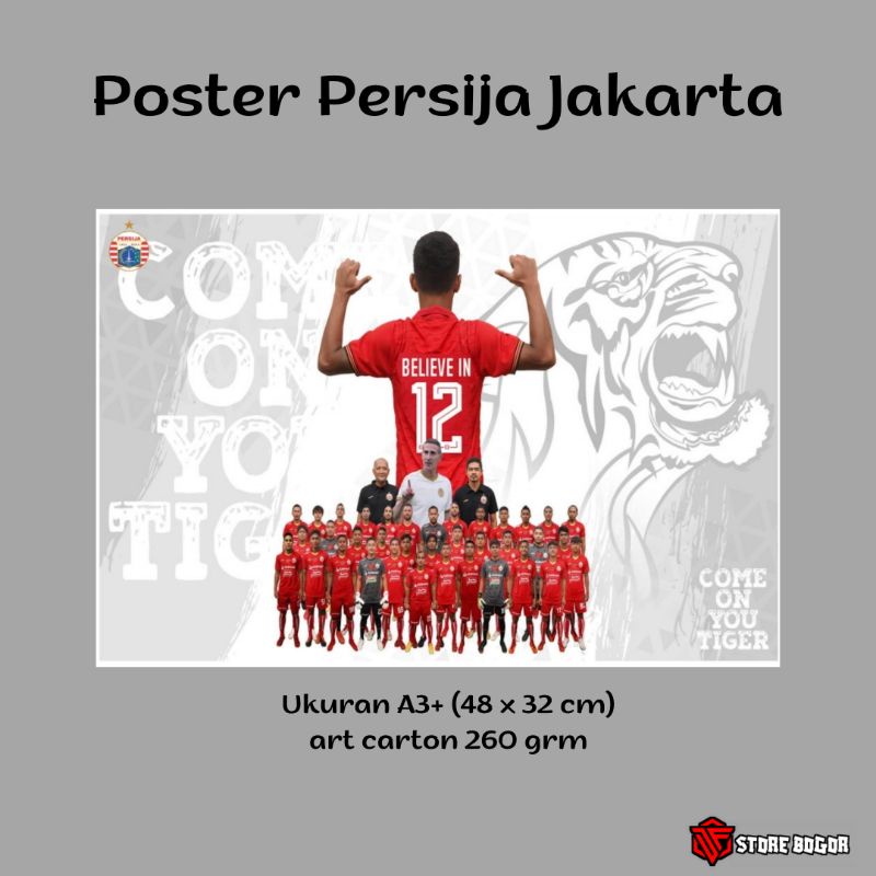 POSTER PERSIJA JAKARTA TIM