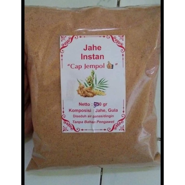 

Jahe instan ukuran 500gr