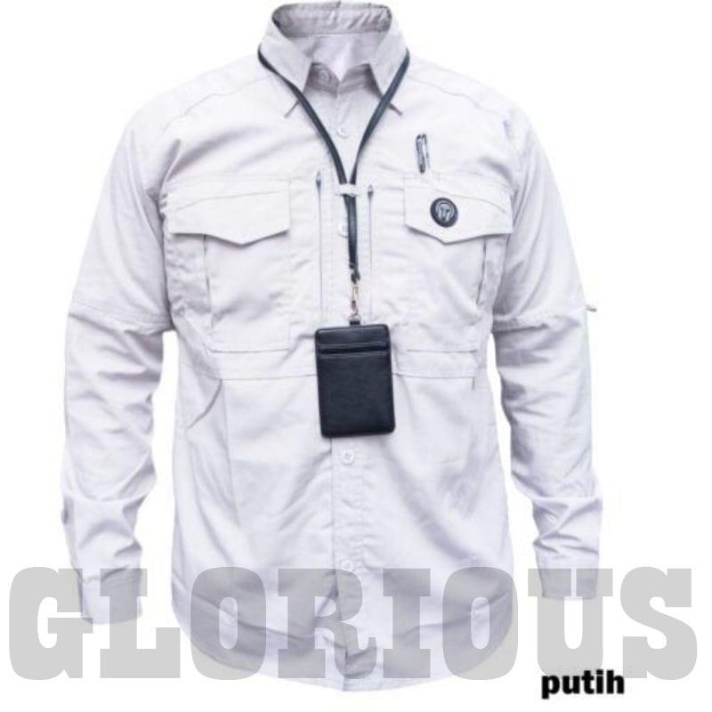 Kemeja Tactical Kemeja Reskrim M-Tac terbaru/LAPANGAN/KANTOR PUTIH