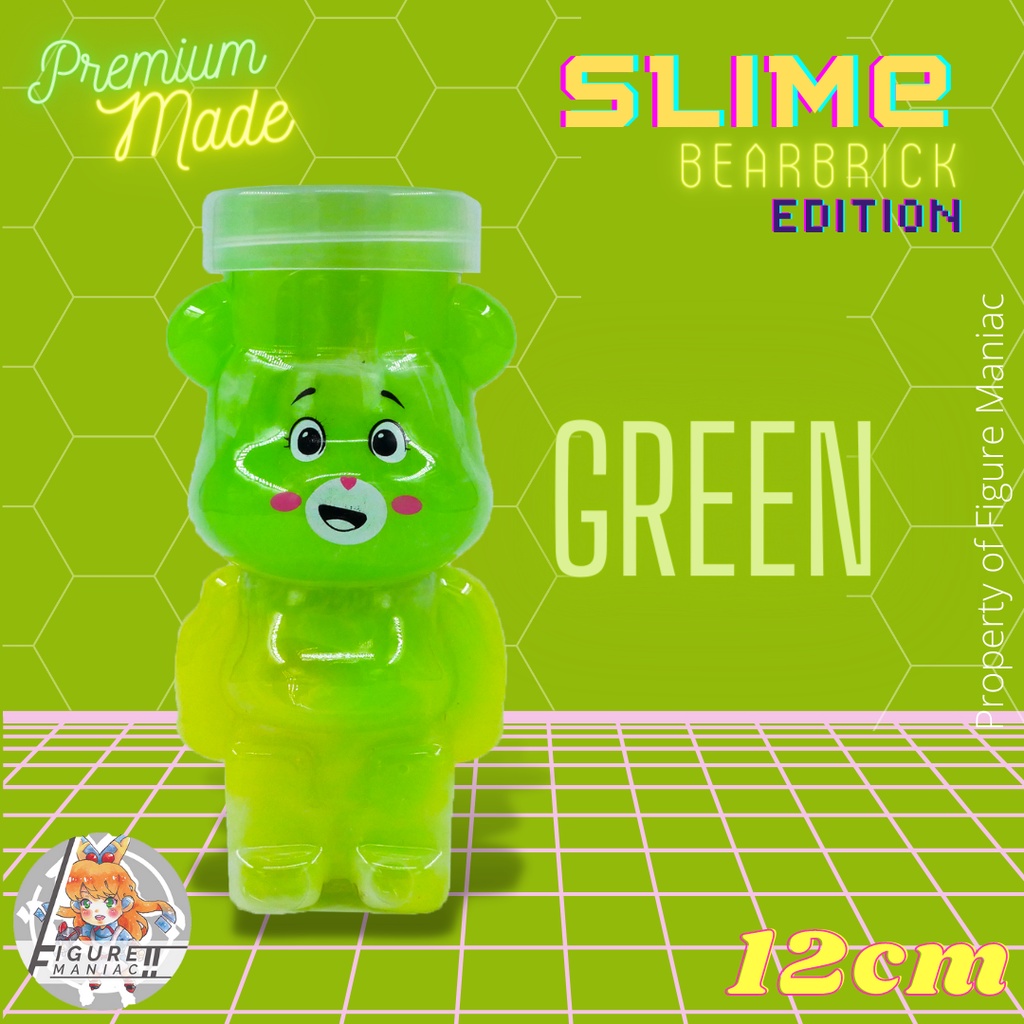 Figure Maniac - Slime Bear Brick Edition Tabung Edition 12 cm Import Premium