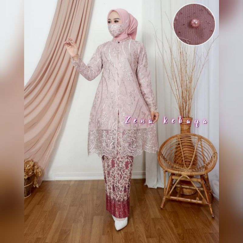 SET TUNIK TILLE KEBAYA MODERN KEBAYA PESTA KONDANGAN