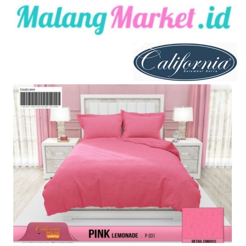 CALIFORNIA Sprei Set Embossed Solid California sprei polos 160