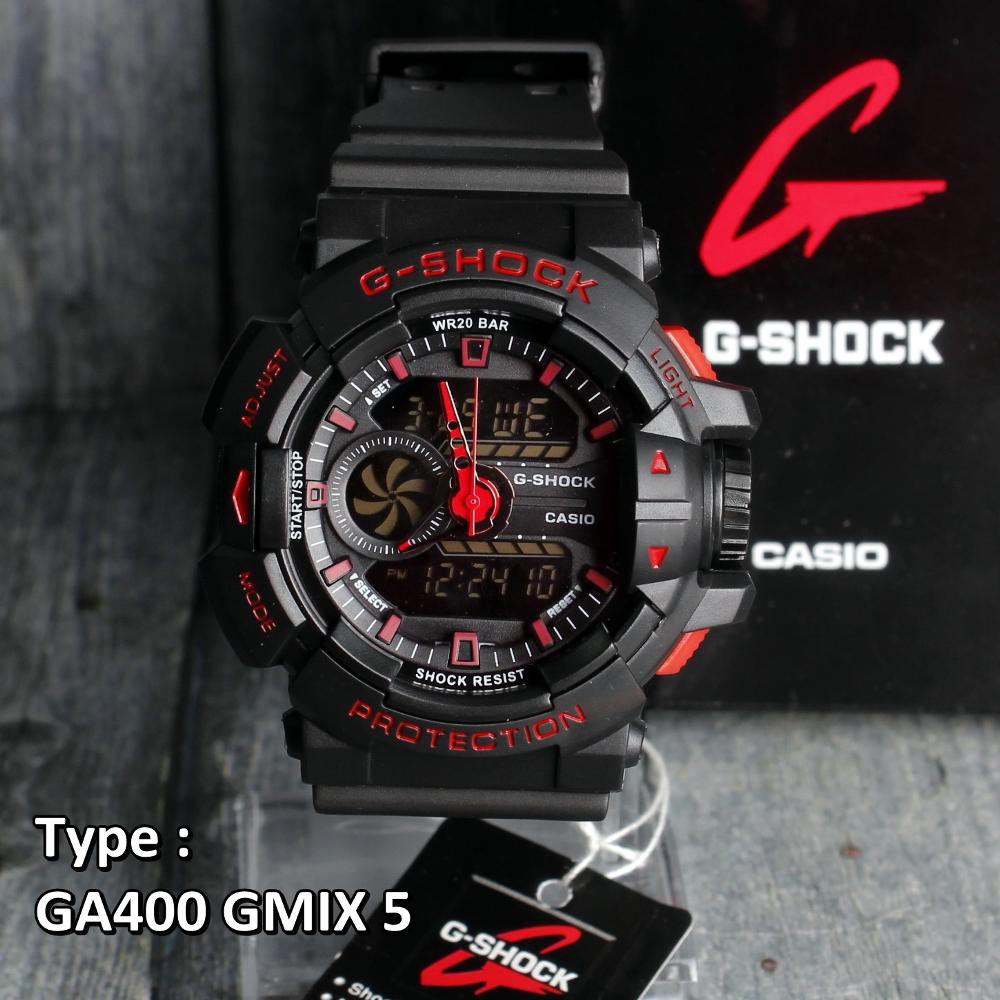 Jam Tangan Murah Cowok/Pria merah , Casio , G Shock , Grade Original *GM4