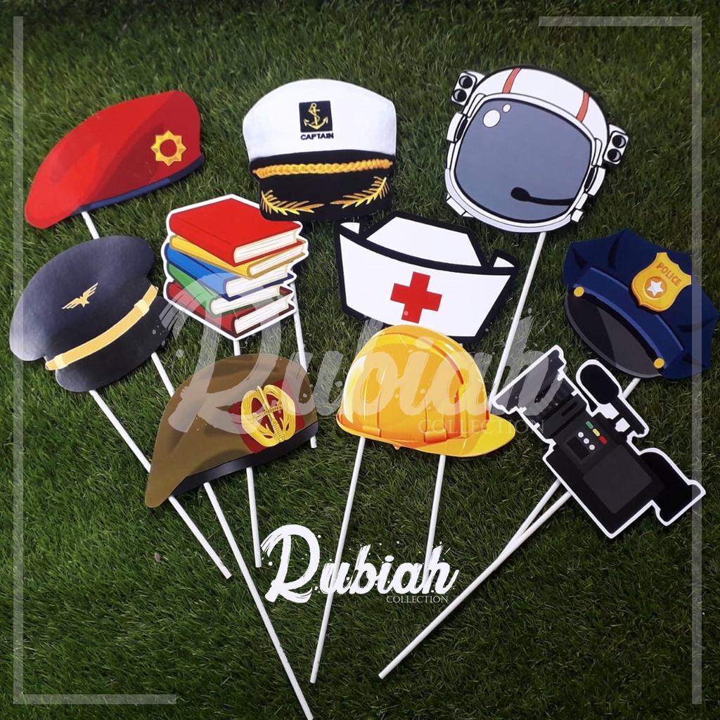 Custom Photo Props / Property Party / Aksesoris Photobooth Dream