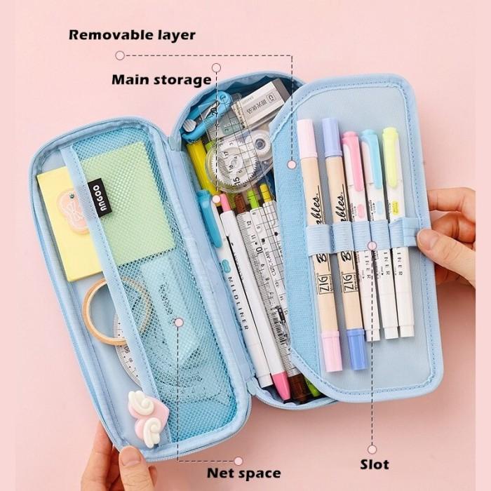 

Tempat Pensil / Angoo Dreaming Set Handbag Style Pencil Case Hand