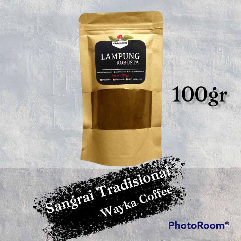 

Kopi Robusta Lampung 100gr (Sangrai Tradisional)