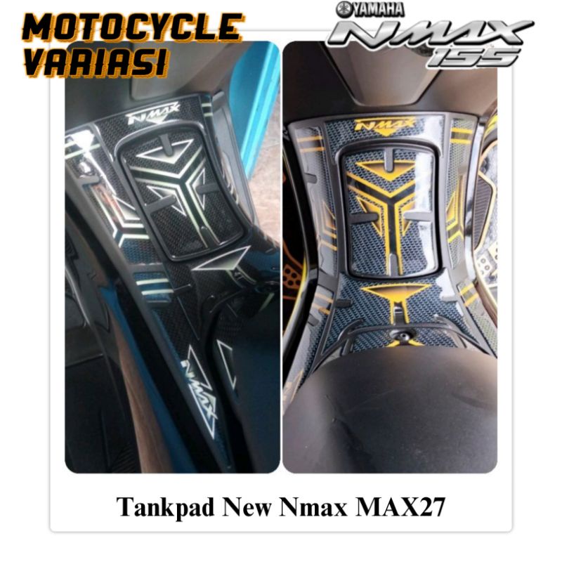 Stiker Tankpad Nmax New 2020 - 2023 Bahan Resin Timbul Premiuml