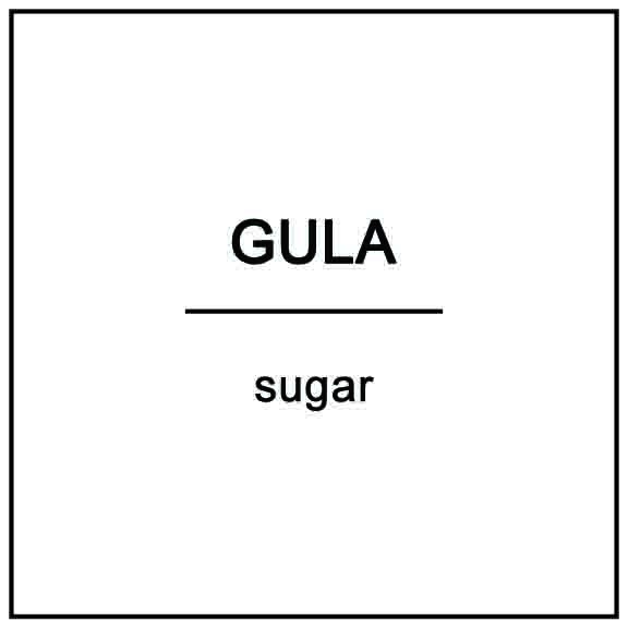 LABEL STICKER BUMBU DAPUR / STIKER WADAH MAKANAN / TOPLES BUMBU MASAK