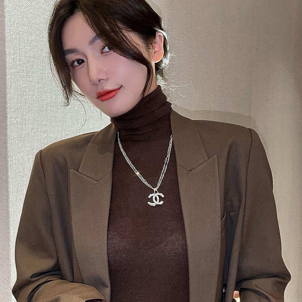 Mxbeauty Wanita Kalung Fashion Hip Hop Mutiara Pernikahan Gadis Hadiah Pria Berlian Imitasi Gaya Korea Choker