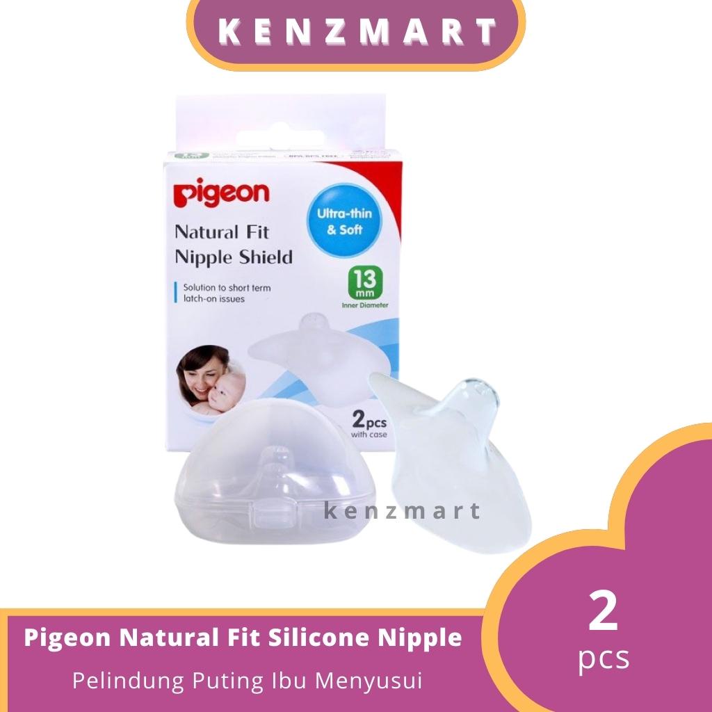 PIGEON - NATURAL FIT SILICON NIPPLE SHIELD / PELINDUNG PUTING/PENYAMBUNG  PUTING SILIKON