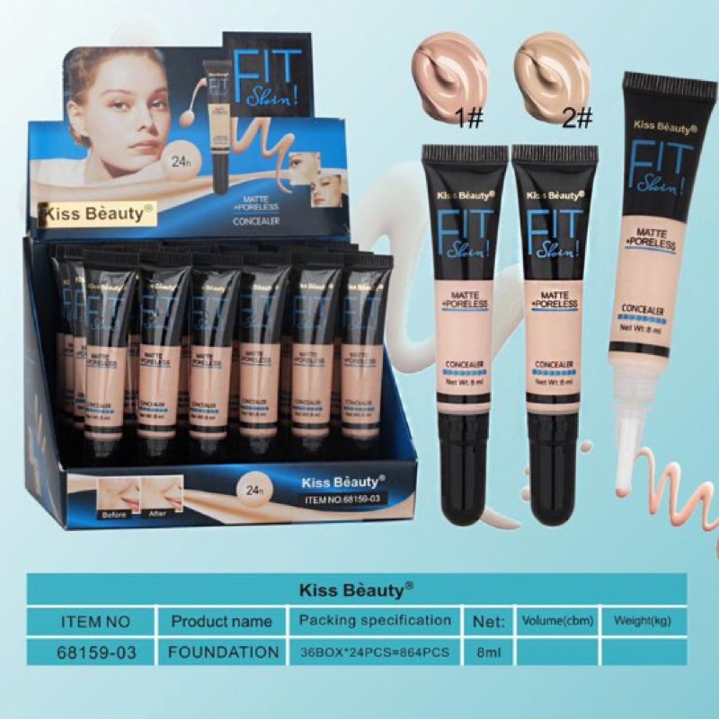 KISS BEAUTY CONCEALER / CONCEALER KISS BEAUTY