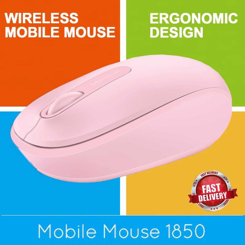 Microsoft 1850 Wireless Mouse - Garansi Resmi