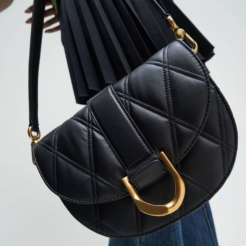 6.6 SALE | CK Gabine Quilted Saddle Bag