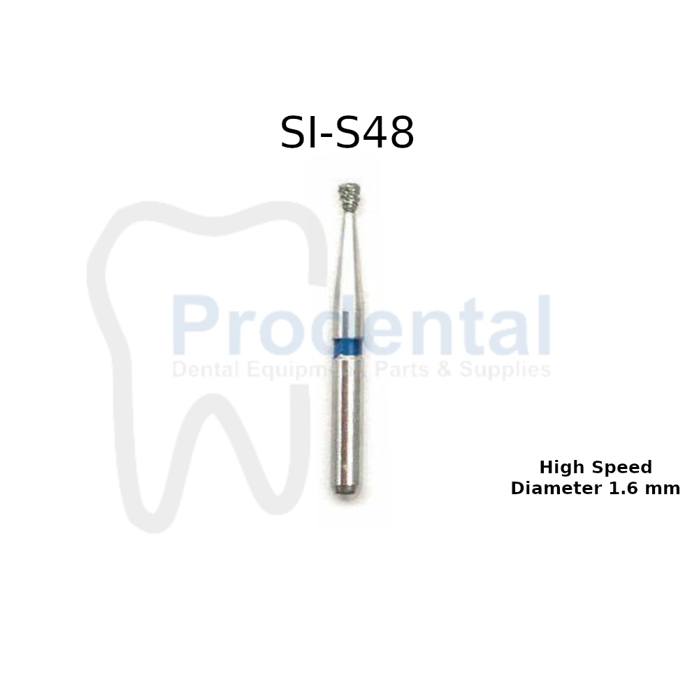 Bur Gigi SI-S48 Unbrand / Bur High Speed Handpiece / Bur Gigi Diamond / Mata Bur Gigi Highspeed