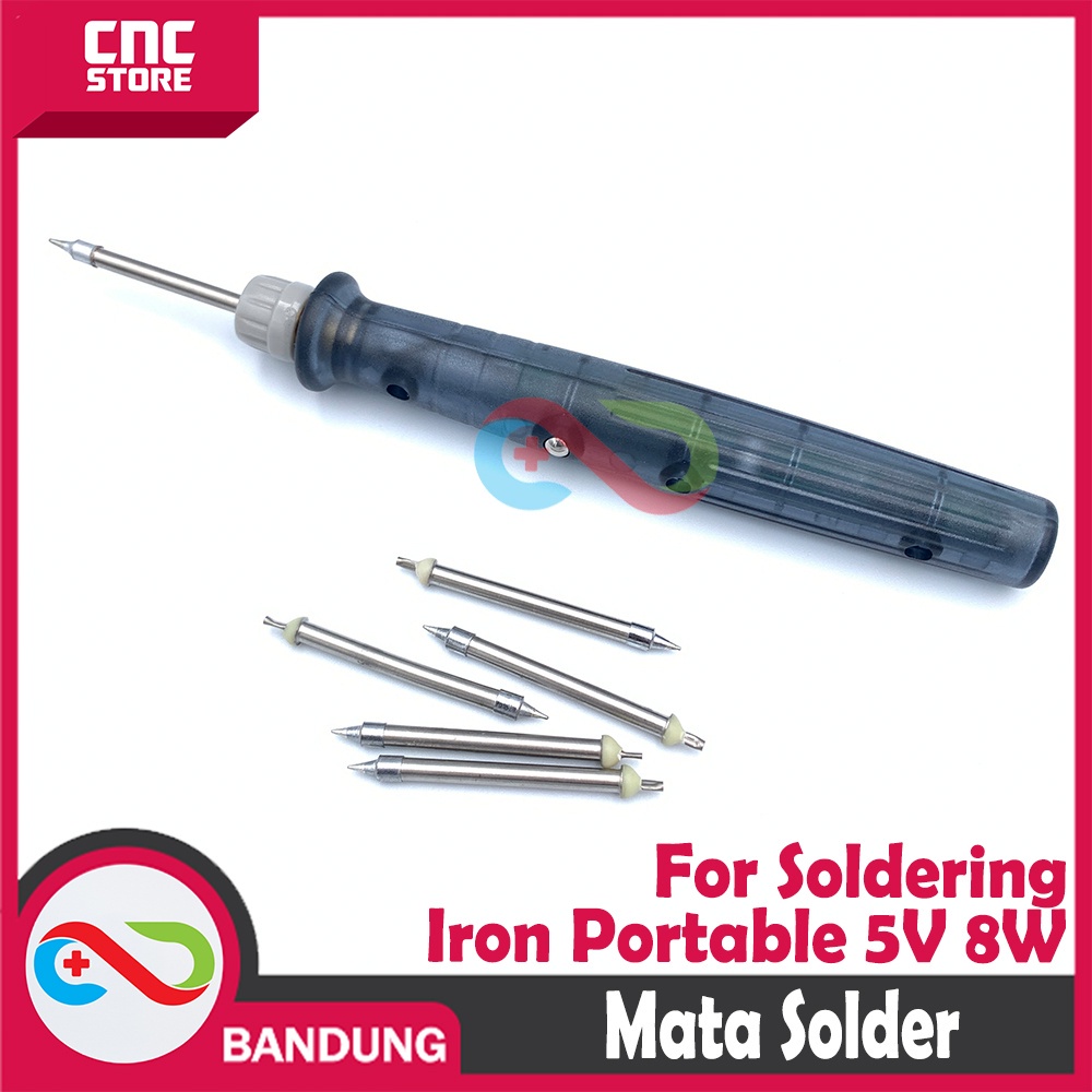 MATA SOLDER UNTUK SOLDERING IRON 5V 8W PORTABLE MINI USB