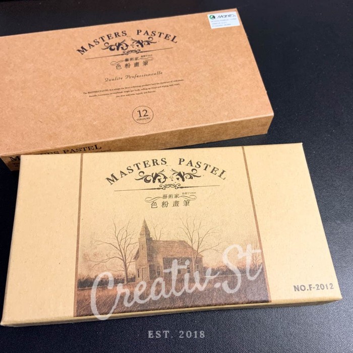 

PASTEL-DRY-OIL- MARIES PASTEL MASTERS 12 SOFT PASTEL -OIL-DRY-PASTEL.