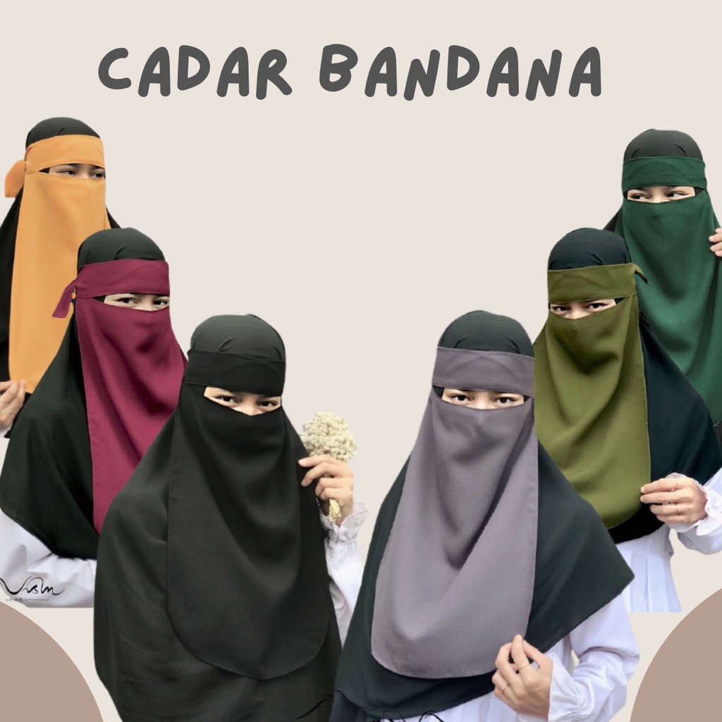 Niqab Zahwa / Cadar Bandana