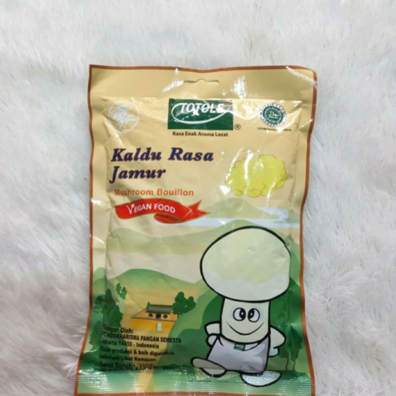 Kaldu Jamur Totole 200gr Bumbu Penyedap Vegetarian HALAL