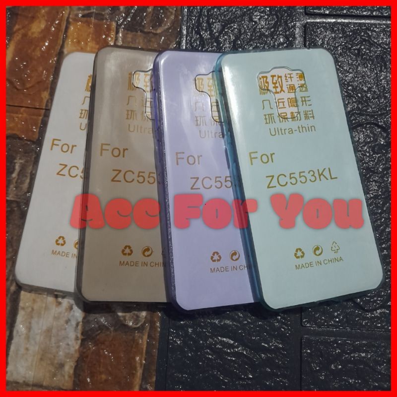 Soft Case Asus Zenfone 3 Max 5.5" ( X00DD / X00DDB / ZC553KL ) Softcase Jelly Case Clear Bening Tran