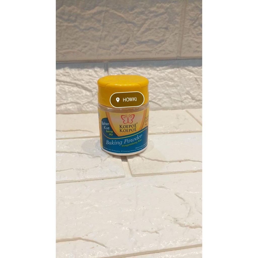 

Baking Powder KOEPOE-KOEPOE 45gr