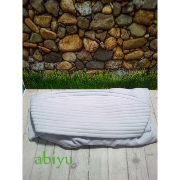 bergo dasya//oval polos//bergo dasya dewasa//bergo sekolah-Putih