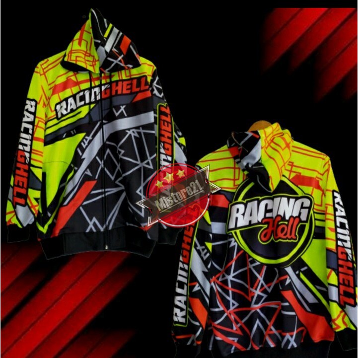 TERLARIS JAKET RACING HELL FULLPRINTING