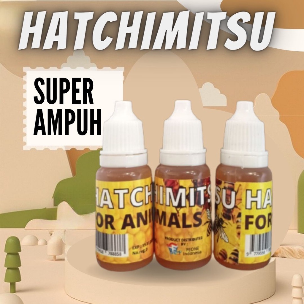 Madu Kucing Hamster Alami Kesehatan Hewan SugarGlider 10ml HACHIMITSU FEZONE