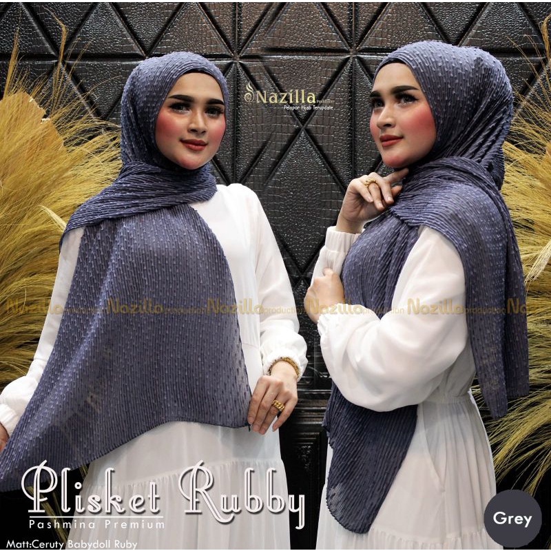 Jilbab Pashmina Rubby Ori Nazilla Production