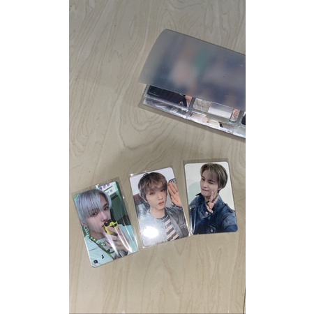 photocard jisung glitch mode yangyang jewel universe jisung hot sauce
