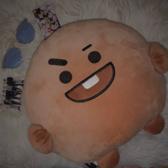[READY STOCK]-Boneka BT21 Shooky OFFICIAL/Flat Chusion/BT21/Official/bangtan boys