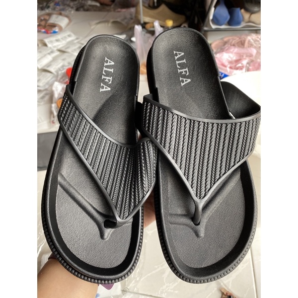 Sandal Jelly Platform Jepit OB 2038