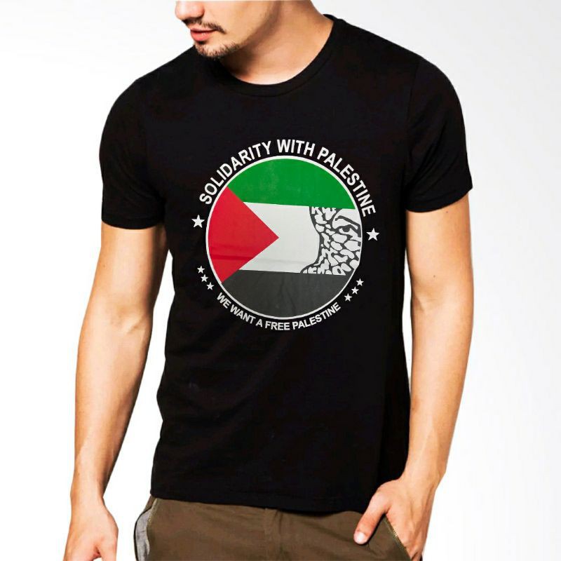 Kaos  distro palestine/kaos gambar free palestine/kaos Palestina/kaos palestine