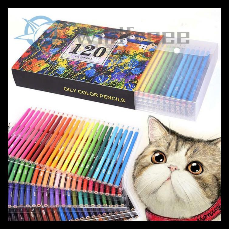 

Promo 48/72/120/160 Warna Pensil Warna Untuk Menggambar Sketsa Dan Melukis