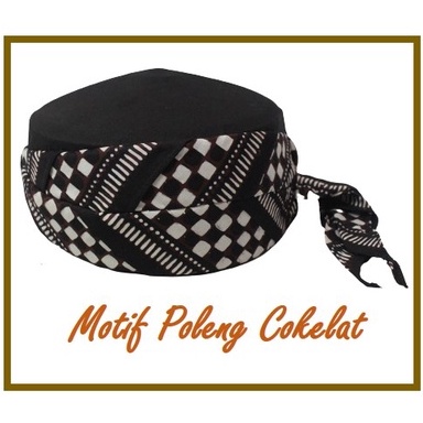 PECI BATIK JOGOKARYAN / PECI BATIK JOGOKARIYAN / PECI BATIK JOGOKARIAN / SONGKOK KOPIAH ARTIS HIJRAH
