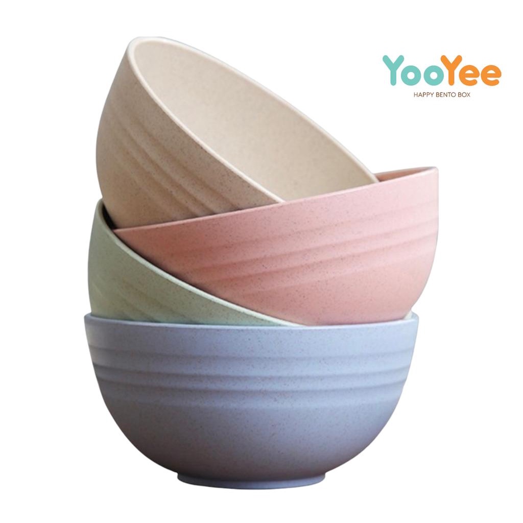 Yooyee Mangkok Wheatstraw Bowl/ Mangkok Gandum Plastik