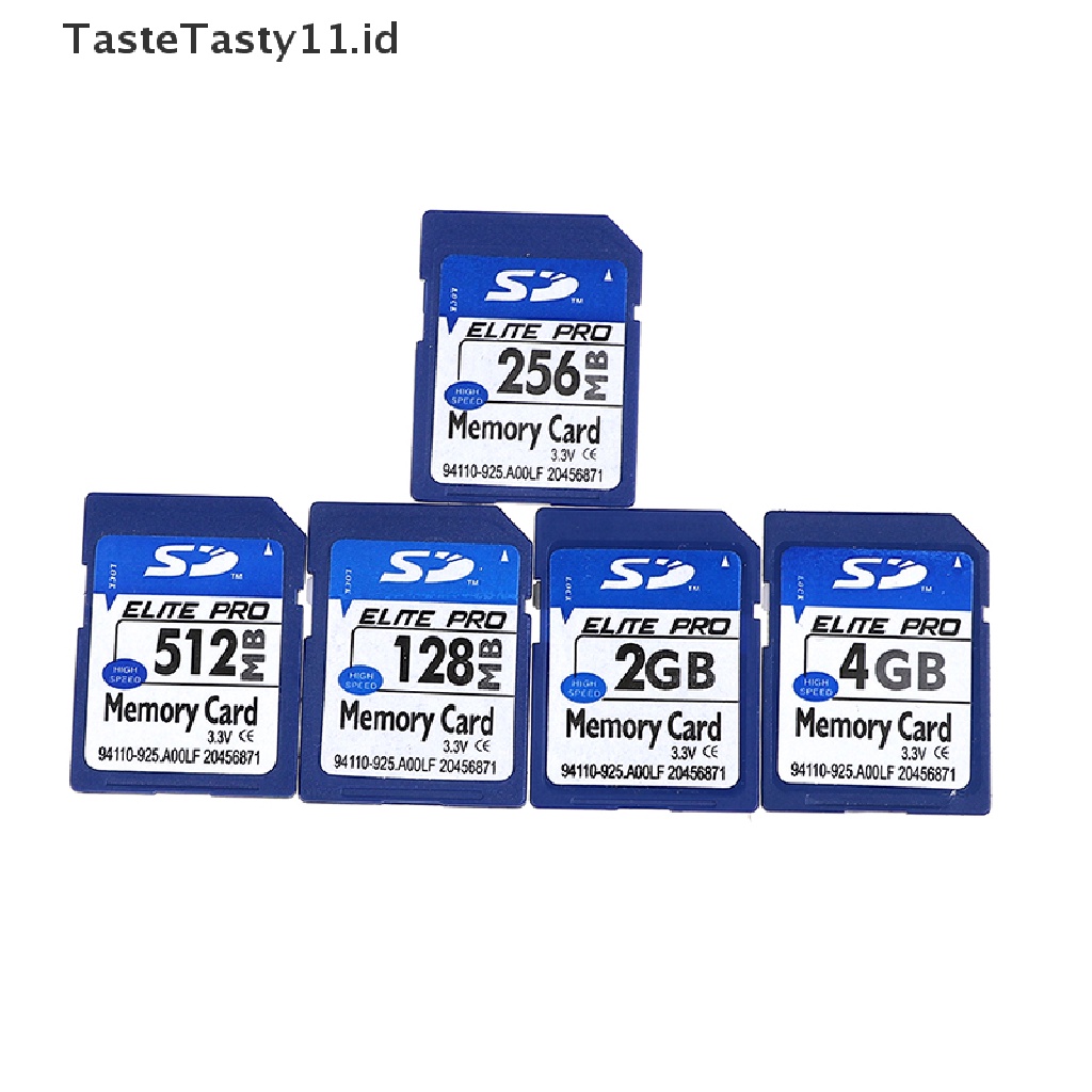 (TasteTasty) Memory card SD standard digital 128MB 256MB 512MB 2GB 4GB