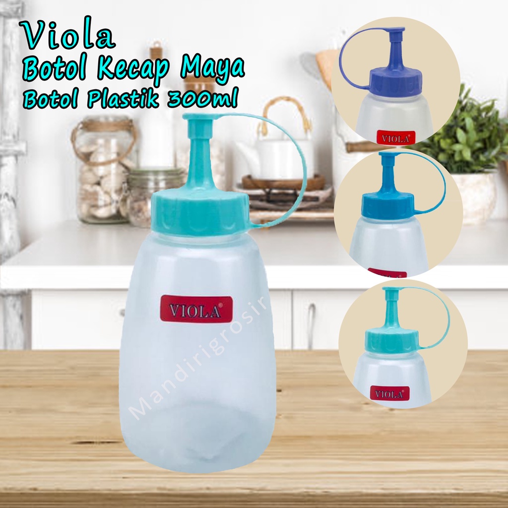 Botol Kecap Maya *Viola * Botol Plastik * 300ml