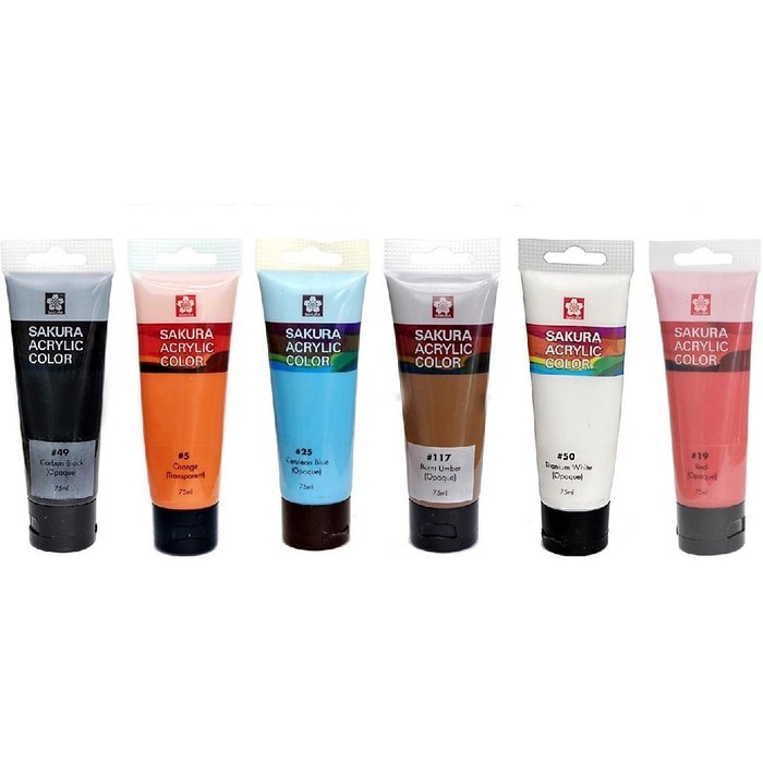 

SAKURA ACRYLIC COLOR / SAKURA CAT AKRILIK / tube 20 ML