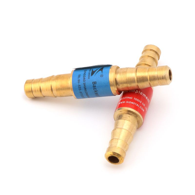 2Pcs/Set Flashback Arrestor Pengaman Tabung Gas Acetylene/Propane/Oxygen