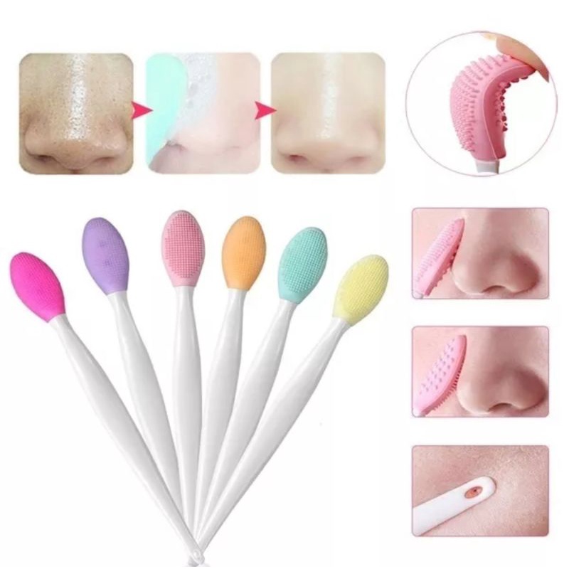 Multifungsi Brush Alat Pembersih Komedo -  Pembersih Hidung Sikat Pembersih Wajah