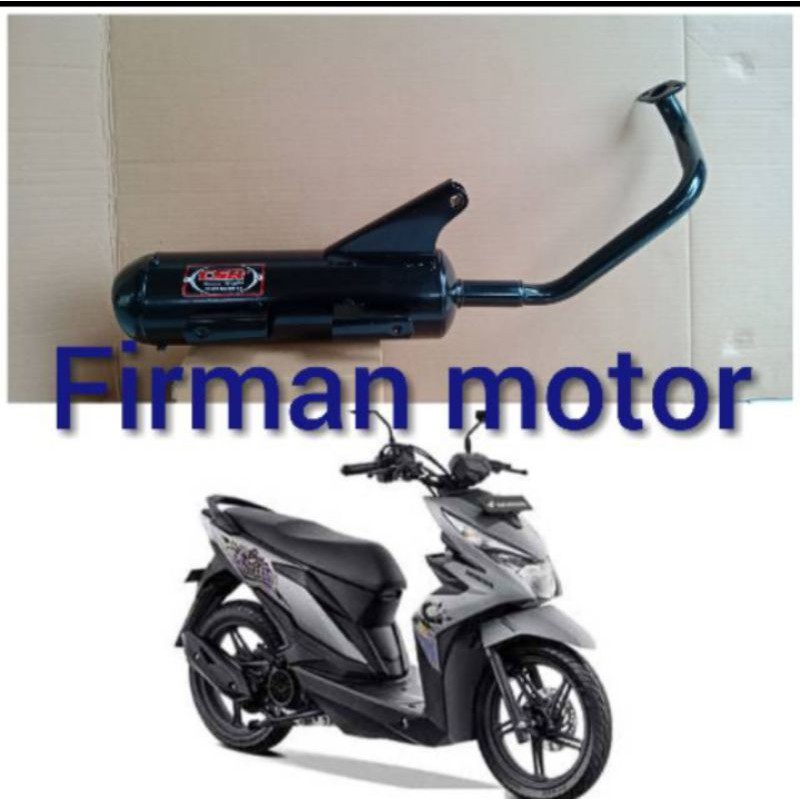 knalpot racing csr beat street