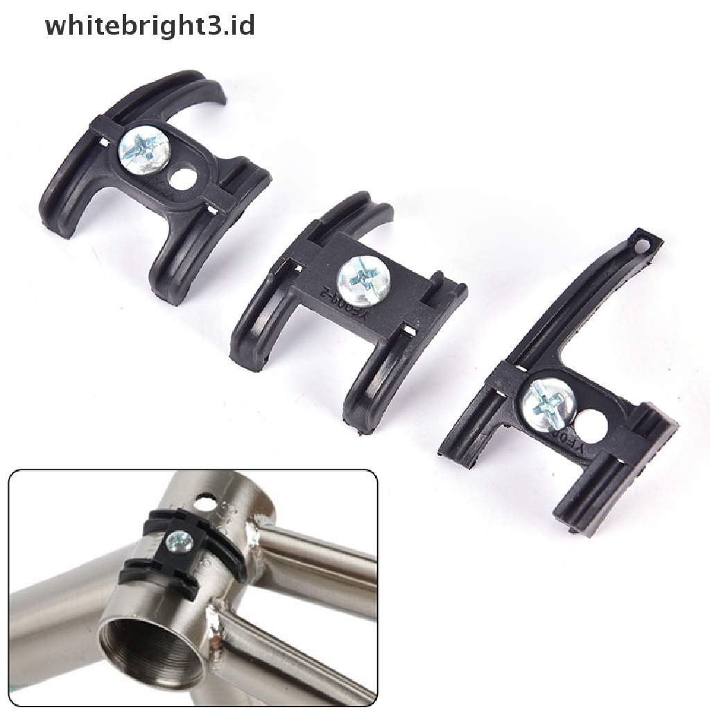 (whitebright3.id) Bracket Kabel Shifter Bawah Sepeda Balap Anti Gesekan