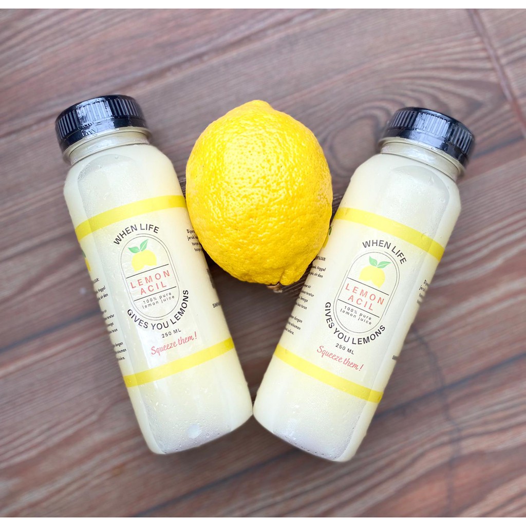 

Lemonacil Sari Lemon Murni 250 ml / Pure pressed lemon juice